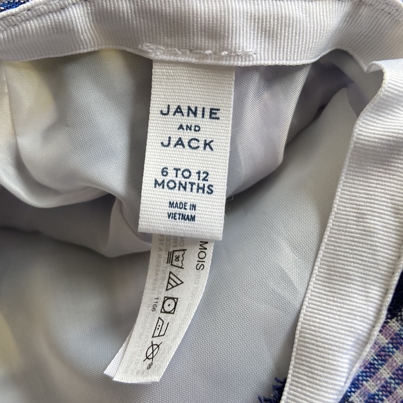 Janie and Jack plaid newsboy cap (6-12 Months) - Picture 3 of 3